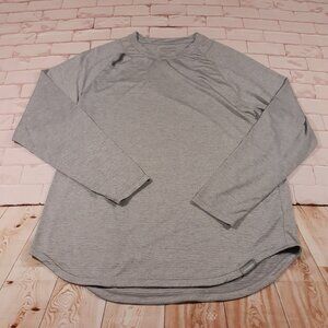 Legends Work Hard Stay Humble T-Shirt Mens 2XL Gray Long Sleeve Active Stretch